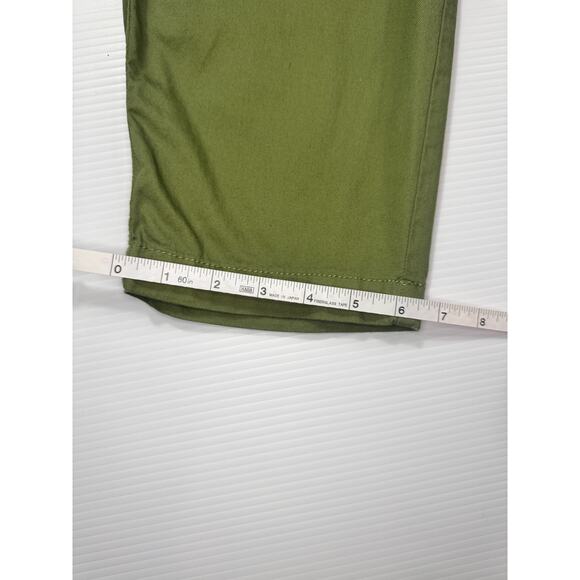 Pact Daily Twill Pants Olivine Green Women’s Large Gorpcore Ethical Normcore - Picture 10 of 16